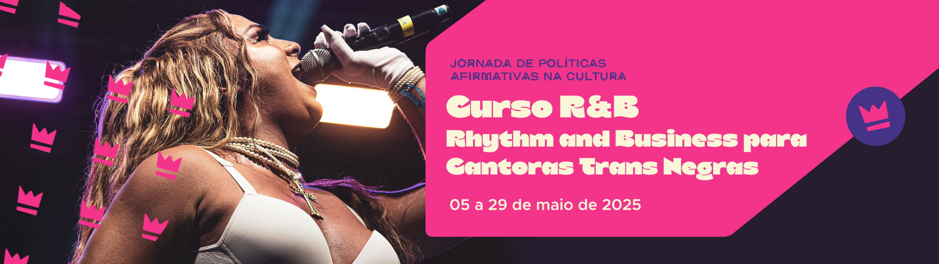 banner Jornada de Políticas Afirmativas na Cultura - 8 a 17 de abril de 2025